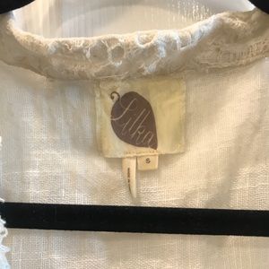 Anthropologie Jackets & Coats - Lilka Draped lace vest from Anthropologie Anthropologie Jackets & Coats - Lilka Draped lace vest from Anthropologie